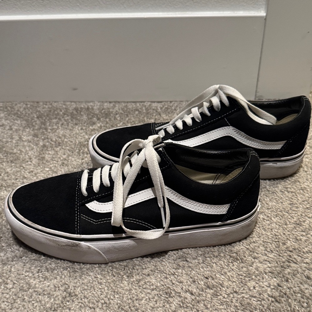 Classic Black and White Vans